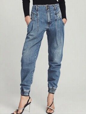 ​Retrofête Miriam Distressed Jogger Denim Jeans Size 29